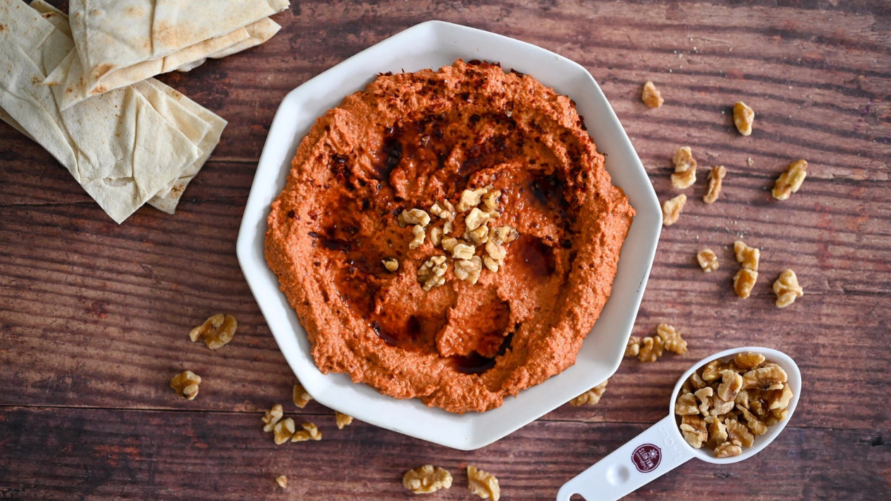 Muhammara Tarifi: Zeytinyağlı Lezzetin Orta Doğu’dan Gelen Havası